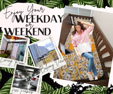 Cool at Wind Residences with Free Parking on Site