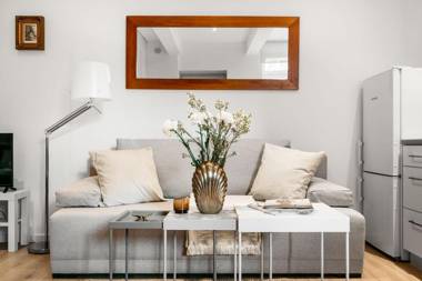 Classical studio with unique works of art 