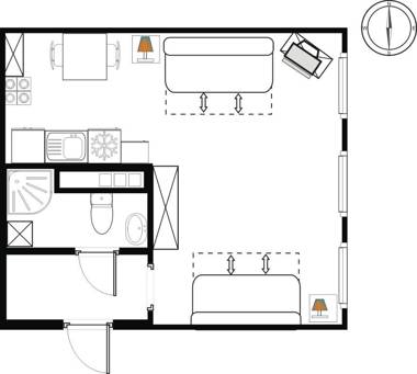 Grand-Tourist Old Town Center Apartments