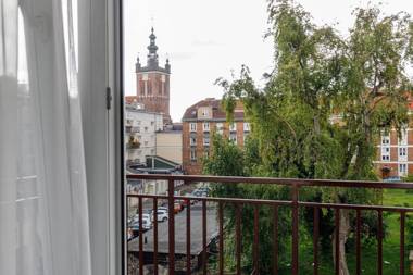 Apartamenty Przytulne z balkonem 150m od dworca Gdańsk Główny