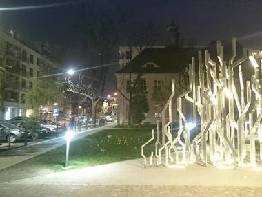 Apartament z widokiem na dworek