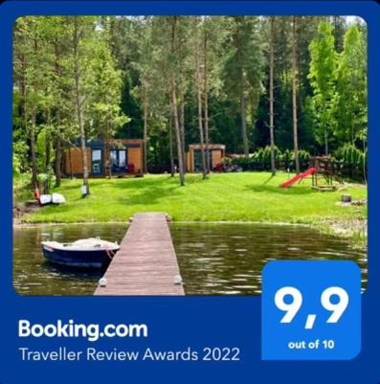 Makosieje Resort-komfortowy dom 20m od jeziorabonogrzewaniewifi