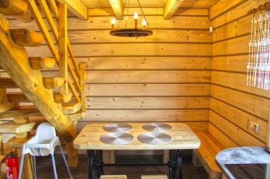 Bacówki nad jeziorem Goszcza