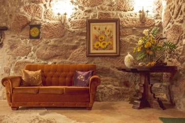 2 bedrooms house with furnished terrace and wifi at Fornos de Algodres 2 km away from the beach