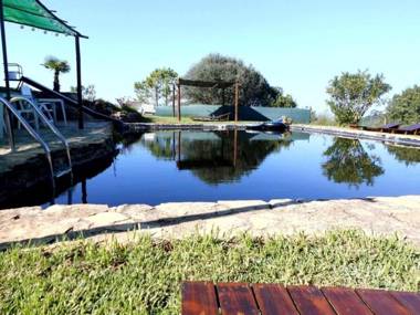Homestead near Lagoa de Santo André