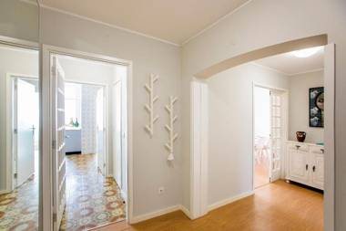 3BR Apartment with Balcony and Free Parking by LovelyStay