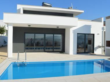 Modern villa with private swimming pool near Nazaré