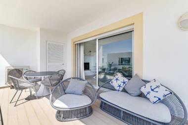 Sleek Modern Beach Apartment Porto de Mos Lagos