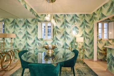 2 bedrooms property at Estoril 500 m away from the beach with enclosed garden and wifi