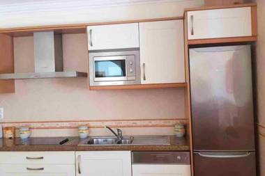 2 bedrooms house with city view furnished terrace and wifi at Altura 1 km away from the beach