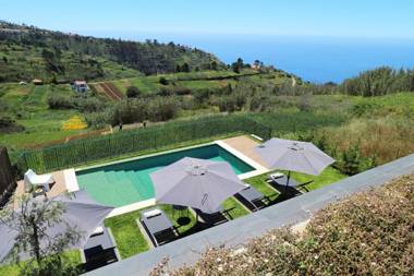 Beautiful Calheta Villa Villa Bella Vita 3 Bedrooms Stunning Sea Views Rural Setting