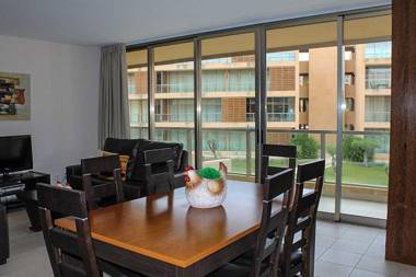 Herdade dos Salgados 2 Bedrooms T2-12A-1D is located next to the entrance of Vila das Lagoas Albu