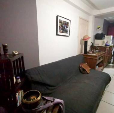 Appartement d'une chambre avec vue sur la mer jardin clos et wifi a Saint Leu a 5 km de la plage