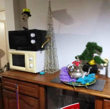 Appartement d'une chambre avec vue sur la mer jardin clos et wifi a Saint Leu a 5 km de la plage