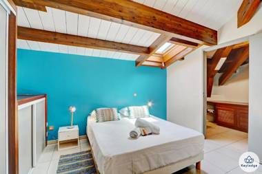 T4 - Loft Océan - 113m2 - Centre ville de Saint Gilles