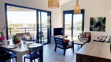 Appartement Etamine l'Ermitage les Bains proche du lagon pour 6 personnes