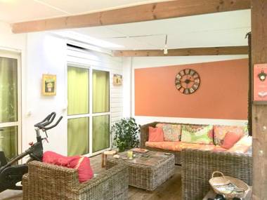 Maison de 2 chambres avec piscine privee jardin amenage et wifi a Saint Joseph a 6 km de la plage