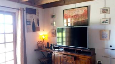 Studio avec vue sur la mer piscine partagee et jardin clos a La Montagne