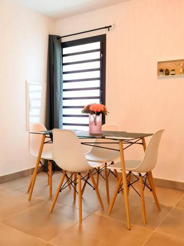 Appartement le Cattleya à proximité du lagon de l'Ermitage les bains pour 4 personnes