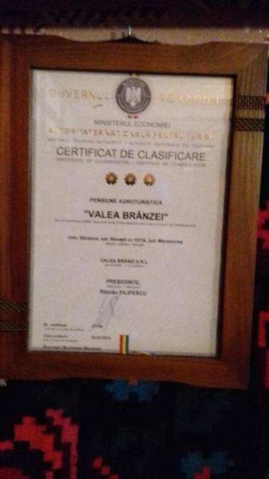 Pensiunea Valea Branzei