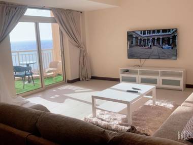 سمكه بيتش 4 غرف أبراج الشاطئ اطلاله على البحر مباشره عوائل فقط