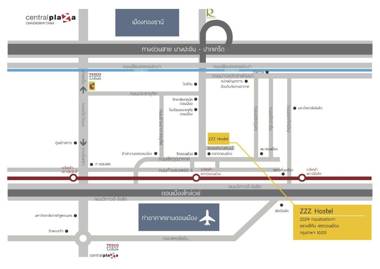 ZZZ Hostel @ Don Mueang Airport Bangkok