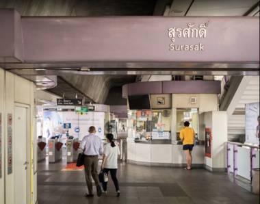 P4 Silom Large 2beds full kitchen WIFI 4-6pax