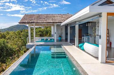 Shades of Blue - Tropical chic sea view villa