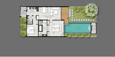 Two Bedroom Onyx Villa Nai Harn