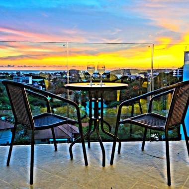 2 bedrooms appartement with sea view shared pool and furnished balcony at Phuket 2 km away from the beach