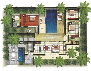 Private Pool Villa: Near to Layan Beach Set In Lush Tropical Garden