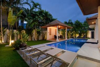 Beautiful peaceful 3 bedrooms pool villa at rawai