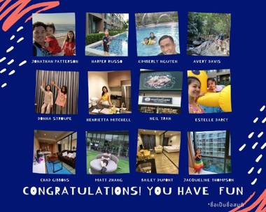 Rain Chaam Huahin by Jan Pool view เรน  หัวหิน WFH