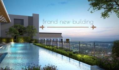 One bedroom with rooftop swimming pool A