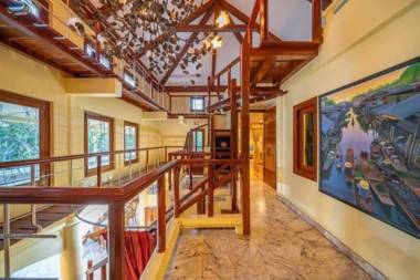 芭提雅พัทยาJomtien beach 500mLuxury Thai style 5BR pool VillaBBQ#118