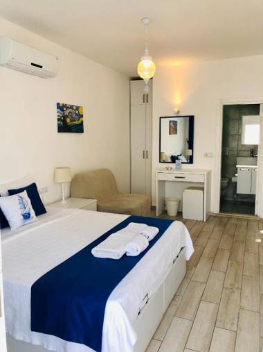 White and Blue Bodrum