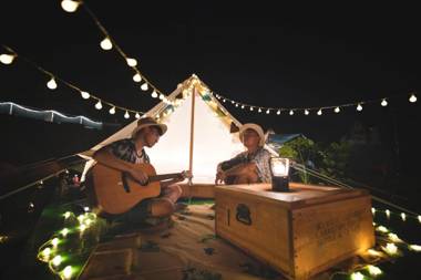 Hoang Indian Tent Camping