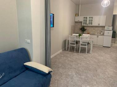 у моря на пляже однокомнатные апартаменты 39 метров купаемся в море