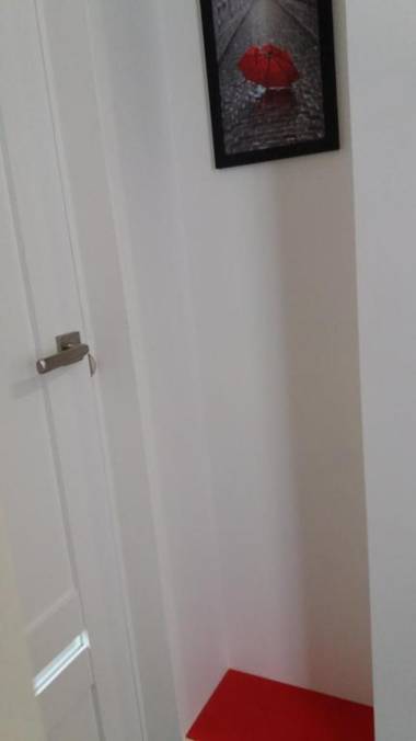 Apartment with fireplace