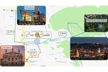 Lviv Suites at Pidmurna st. 20