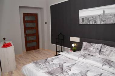 Modern Red Apartment