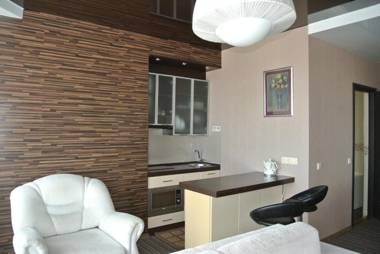 Panoramic view apartment Poznyaky