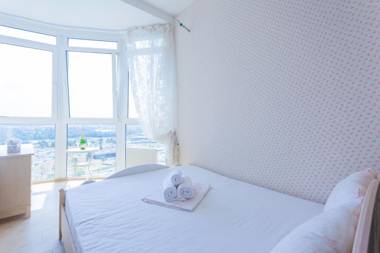 Stylish views Apartments in the parasol. Parus .Obolonskaya embankment