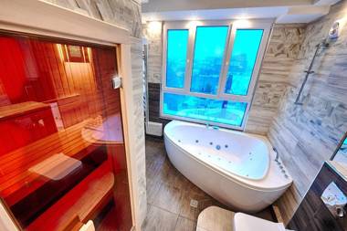 Sauna Big Jacuzzi Khreshchatyk apartments