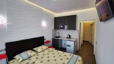 Rybalsky Studio apartment Dnipro view