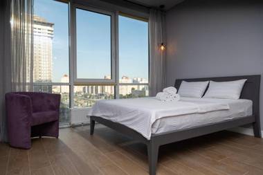 Stylish panoramic apartments. Smartplaza. Metro Minskaya