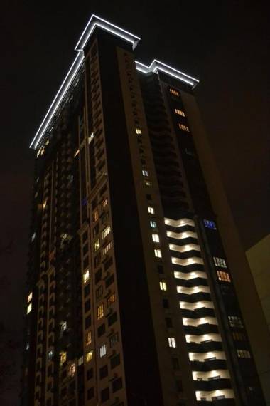 In the sky apartment Kyiv