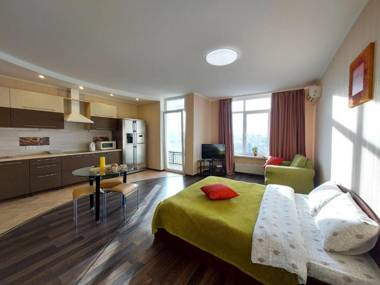 Видовая студия на 22 этаже рядом с м Левобережная