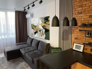 Loft Comfort Apartment with panoramic city view