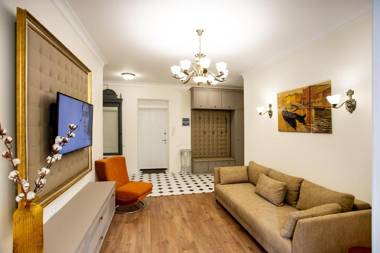 Bright apartment city view